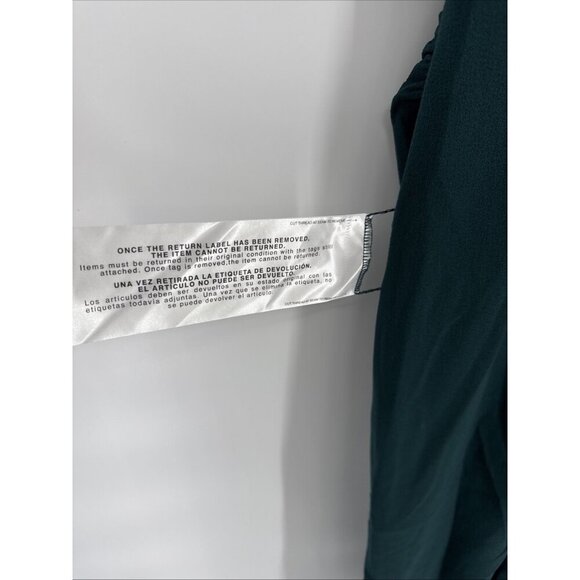 Dress The Population Women’s Size Large Green Anita Crepe Cocktail Midi Dress - Picture 7 of 11